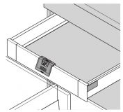 Blum ZIF.80M5 vnitřní M/K úchytka Antaro