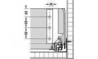 Tandembox Antaro K with Tip On Blumotion, drawer manufactured to measure