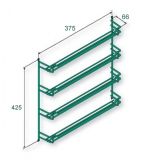 Gewürzregal Metall für Oberschrank ab 45 cm Breite