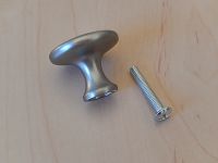 Modern metal knob handle 2115, diameter 29 mm