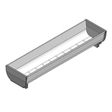 Orga Line Schale Edelstahl von Blum, Modell ZSI.040SI