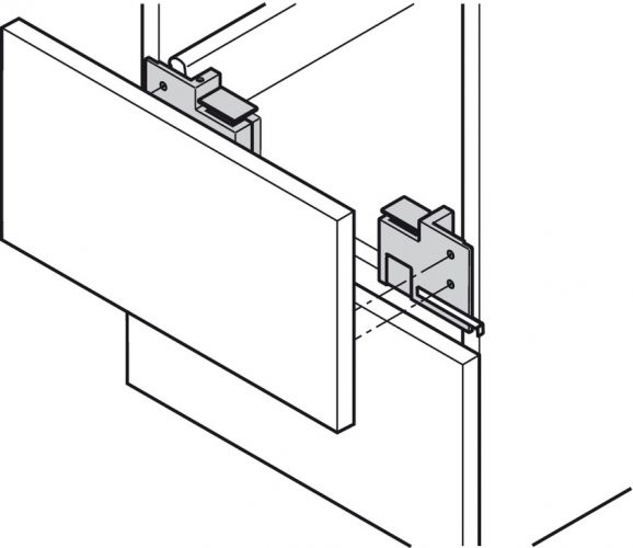 BLUM Körnerlehre für TANDEMBOX Zargenhöhe M: ZML.3580