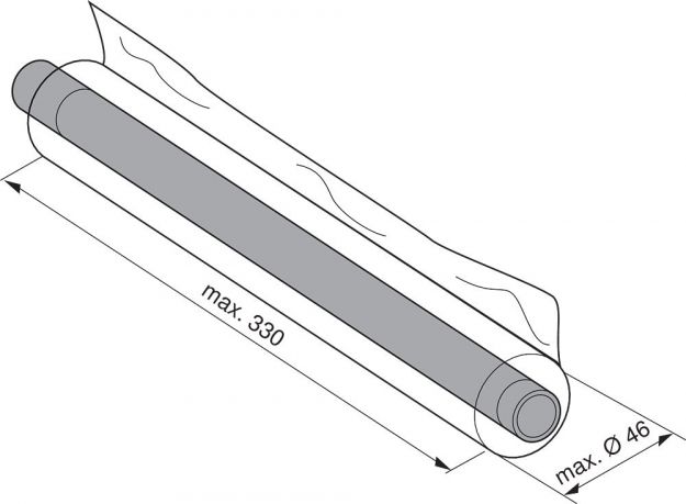 Folienschneider ZSZ.01F0, nachfüllbar mit handelsübliche Frischhaltefolie