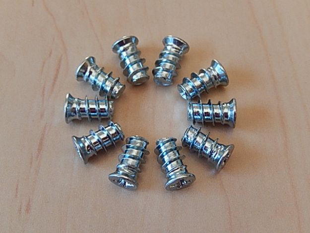 Systemschraube 6,3 x 11 mm mit Pozidrive, verzinkt - 10er Set