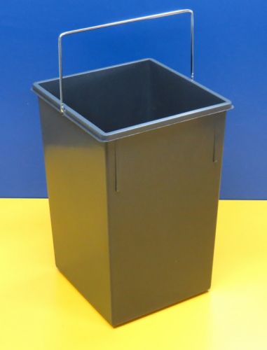 Náhradní odpadkový koš 1008879, 15 litrů, šedý pro Hailo Terzett 3666-19 3666-10